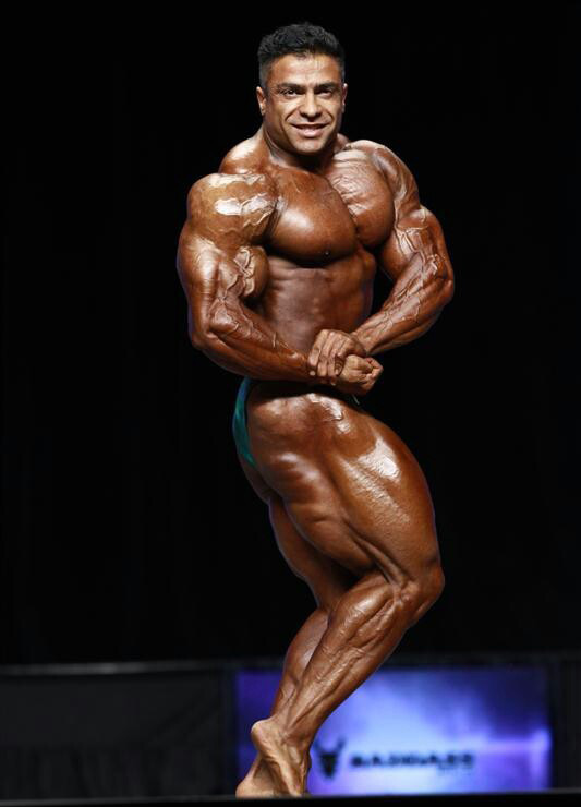Байтоллах Аббаспур, Baitollah Abbaspour на турнире Мистер Олимпия 2012