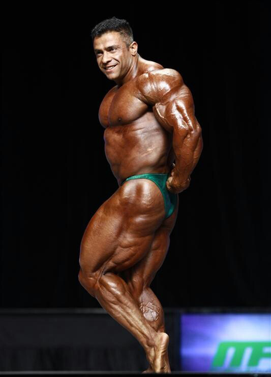 Байтоллах Аббаспур, Baitollah Abbaspour на турнире Мистер Олимпия 2012