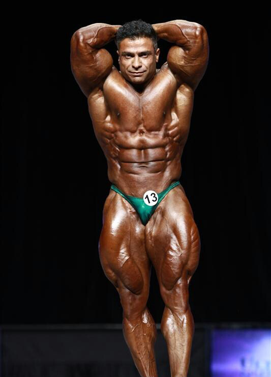 Байтоллах Аббаспур, Baitollah Abbaspour на турнире Мистер Олимпия 2012