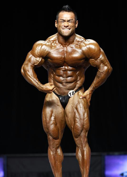 Хидетада Ямагиши, Hidetada Yamagishi на турнире Мистер Олимпия 2012