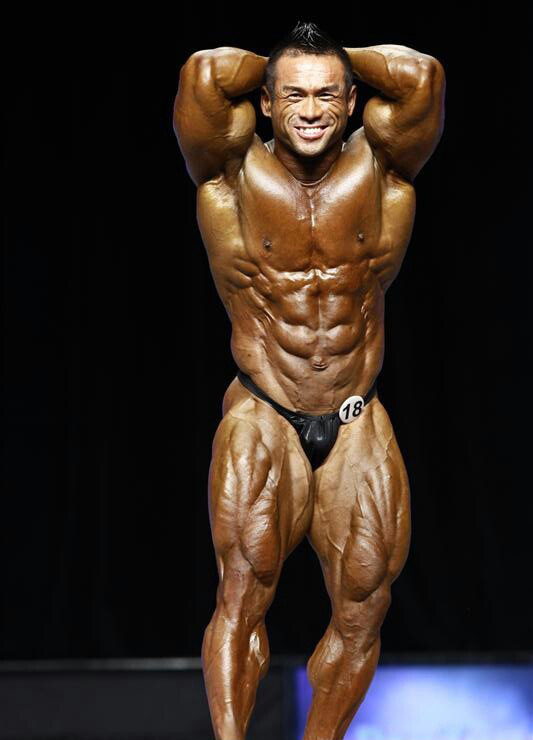 Хидетада Ямагиши, Hidetada Yamagishi на турнире Мистер Олимпия 2012