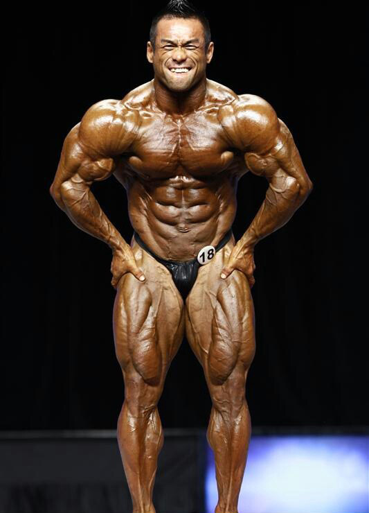 Хидетада Ямагиши, Hidetada Yamagishi на турнире Мистер Олимпия 2012