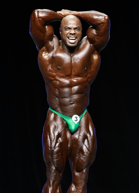 Тони Фримен, Toney Freeman на турнире Мистер Олимпия 2012