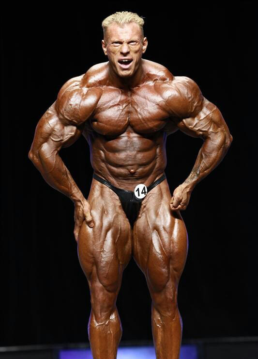 Деннис Вольф, Dennis Wolf на турнире Мистер Олимпия 2012