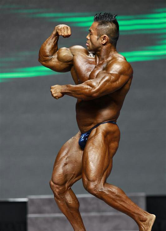 Хидетада Ямагиши, Hidetada Yamagishi на турнире Мистер Олимпия 2012