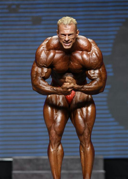 Деннис Вольф, Dennis Wolf на турнире Мистер Олимпия 2012