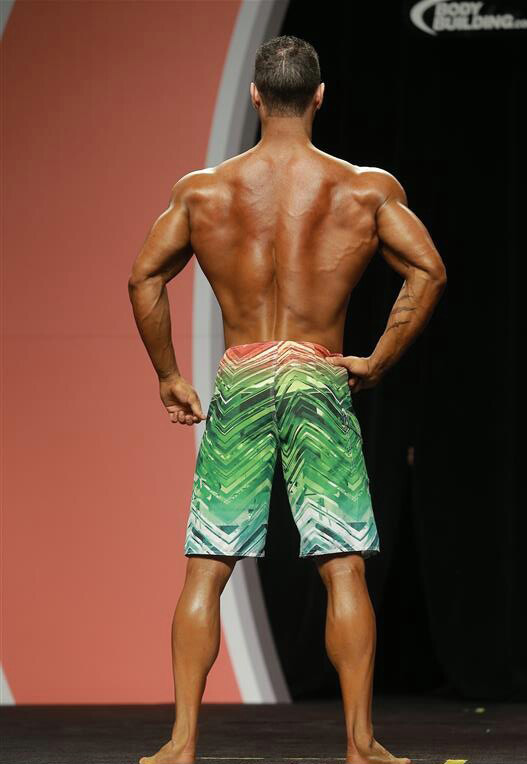 Алекс Карнейро, Alex Carneiro на турнире Мистер Олимпия 2013