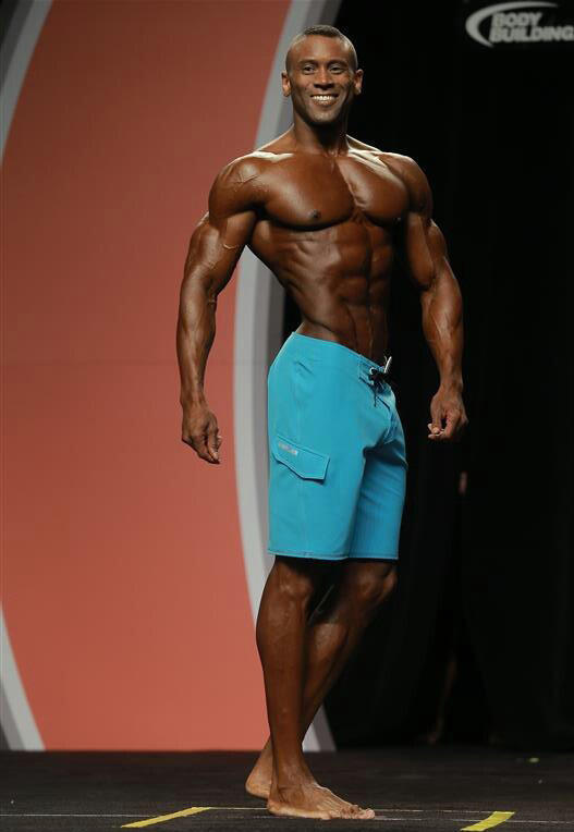Майкл Андерсон, Michael Anderson на турнире Мистер Олимпия 2013