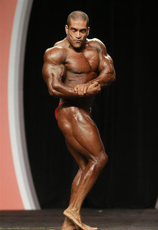 Рауль Карраско, Raul Carrasco на турнире Мистер Олимпия 2013