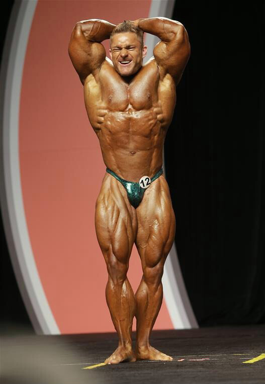 Джеймс Флекс Льюис, James Flex Lewis на турнире Мистер Олимпия 2013