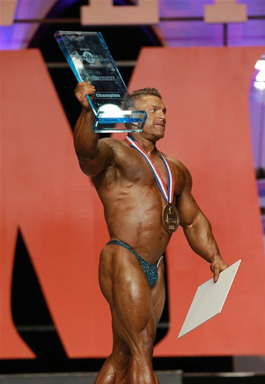 Джеймс Флекс Льюис, James Flex Lewis на турнире Мистер Олимпия 2013