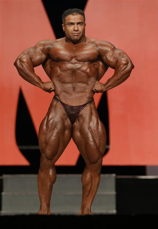 Байтоллах Аббаспур, Baitollah Abbaspour на турнире Мистер Олимпия 2013
