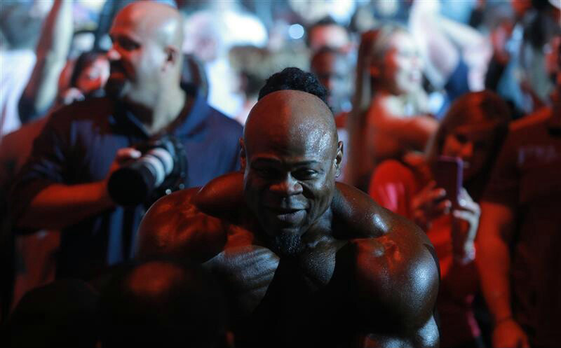 Кай Грин, Kai Greene на турнире Мистер Олимпия 2013