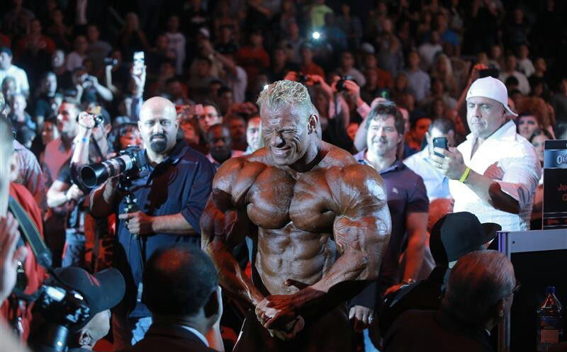 Деннис Вольф, Dennis Wolf на турнире Мистер Олимпия 2013