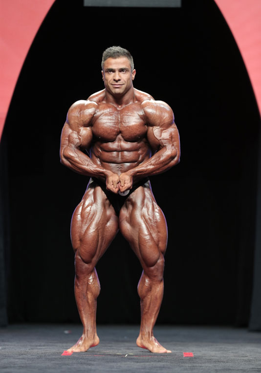 Байтоллах Аббаспур, Baitollah Abbaspour на турнире Мистер Олимпия 2014
