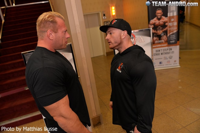 Джеймс Флекс Льюис, James Flex Lewis на турнире Мистер Олимпия 2017