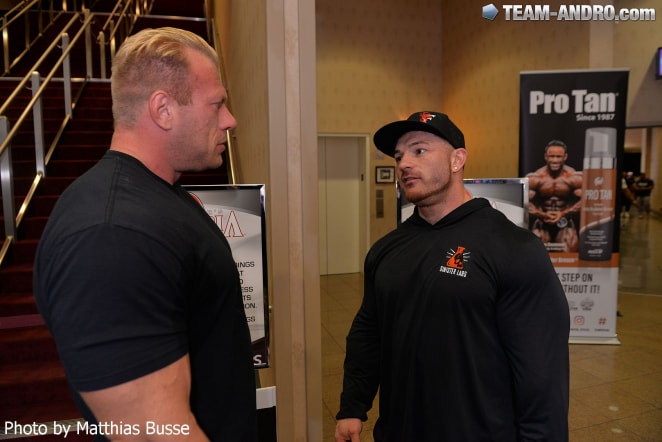 Джеймс Флекс Льюис, James Flex Lewis на турнире Мистер Олимпия 2017