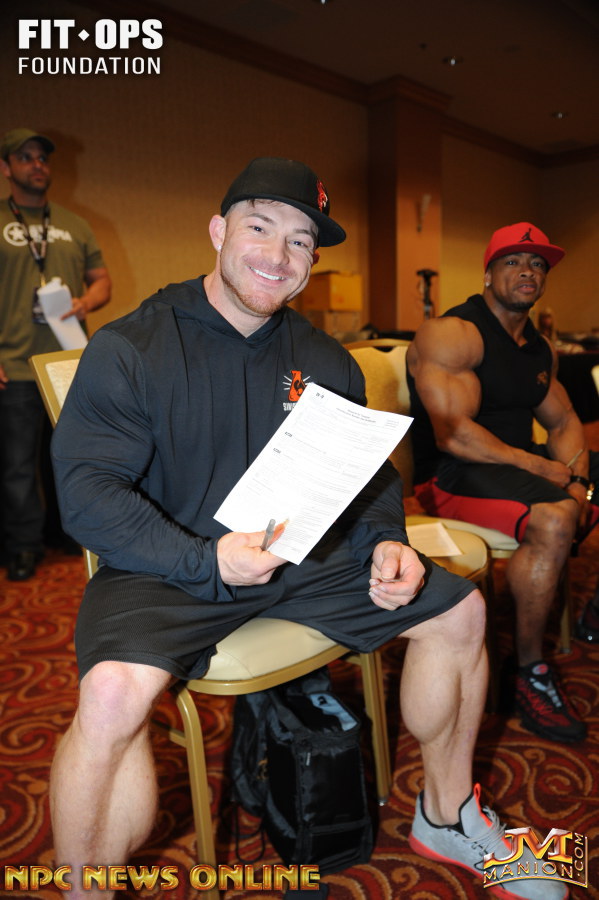 Джеймс Флекс Льюис, James Flex Lewis на турнире Мистер Олимпия 2017