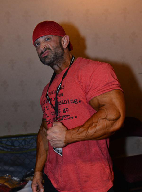 Гай Цистерино, Guy Cisternino на турнире Мистер Олимпия 2015