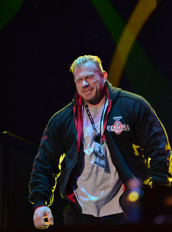 Деннис Вольф, Dennis Wolf на турнире Мистер Олимпия 2015