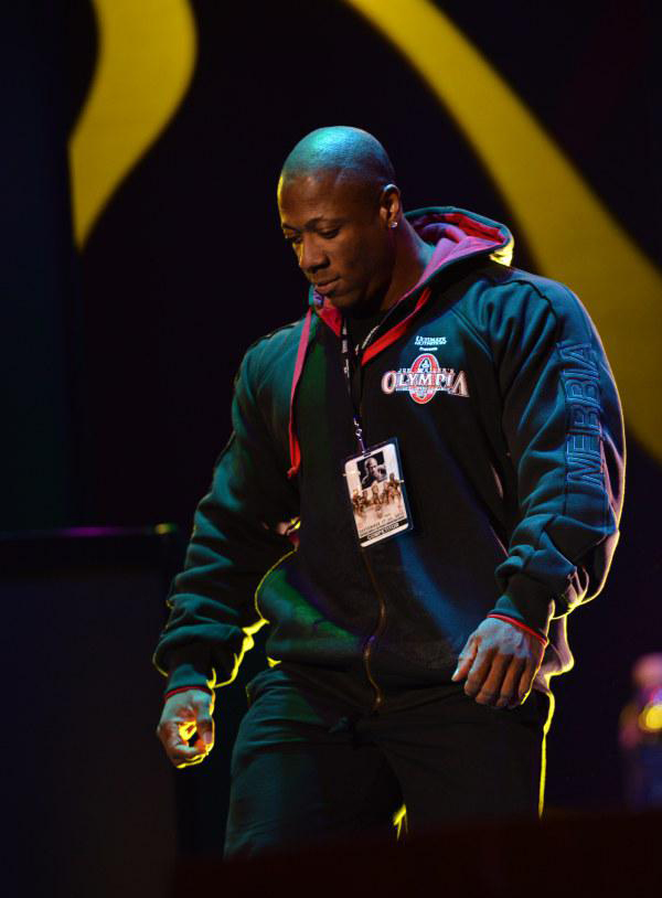Шон Роден, Shawn Rhoden на турнире Мистер Олимпия 2015