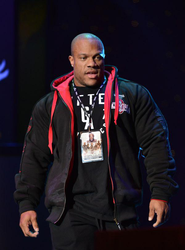 Фил Хит, Phil Heath на турнире Мистер Олимпия 2015