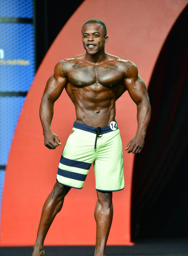 Андре Фергюсон, Andre Ferguson на турнире Мистер Олимпия 2015