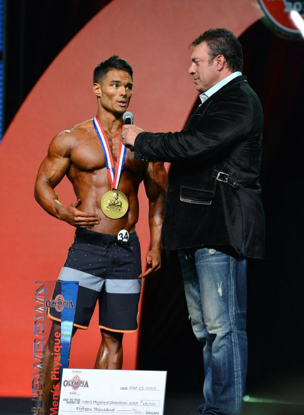 Джереми Буэндиа, Jeremy Buendia на турнире Мистер Олимпия 2015