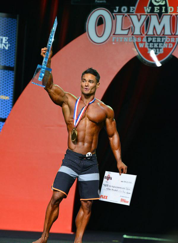 Джереми Буэндиа, Jeremy Buendia на турнире Мистер Олимпия 2015
