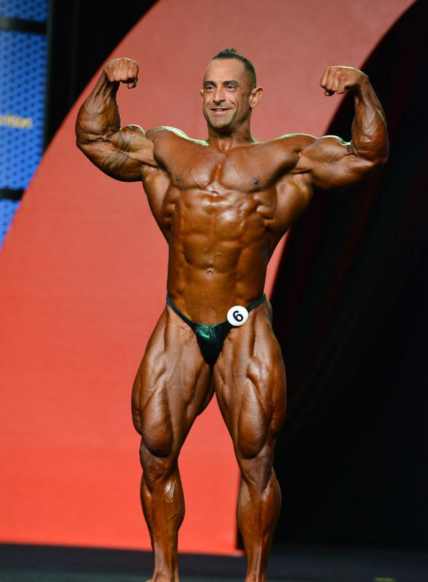 Гай Цистерино, Guy Cisternino на турнире Мистер Олимпия 2015