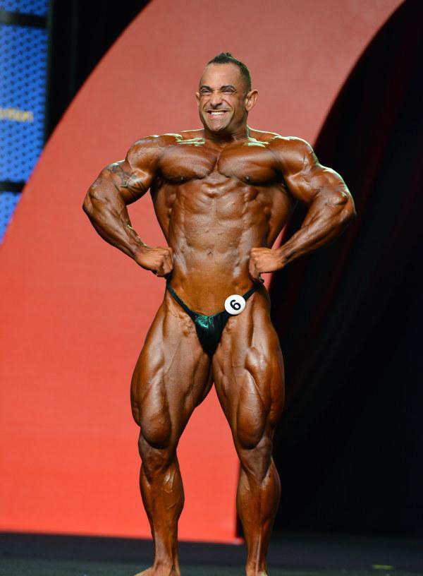 Гай Цистерино, Guy Cisternino на турнире Мистер Олимпия 2015