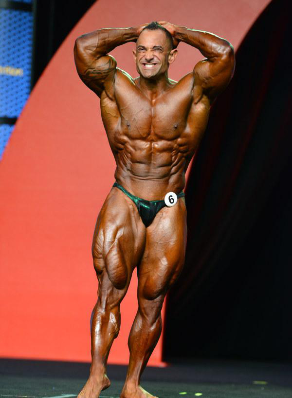 Гай Цистерино, Guy Cisternino на турнире Мистер Олимпия 2015