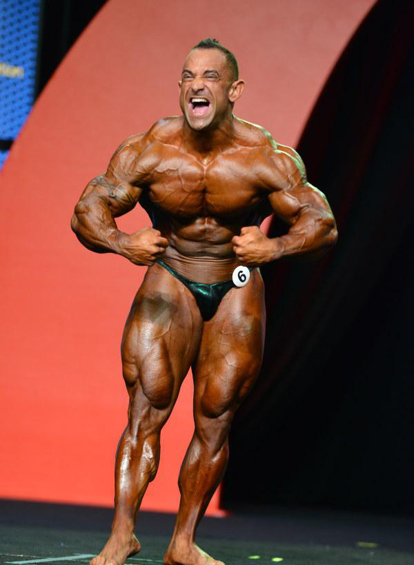Гай Цистерино, Guy Cisternino на турнире Мистер Олимпия 2015