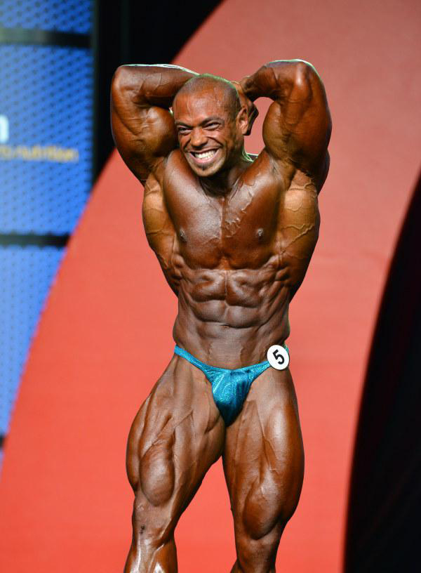 Алехандро Камбронеро, Alejandro Cambronero на турнире Мистер Олимпия 2015