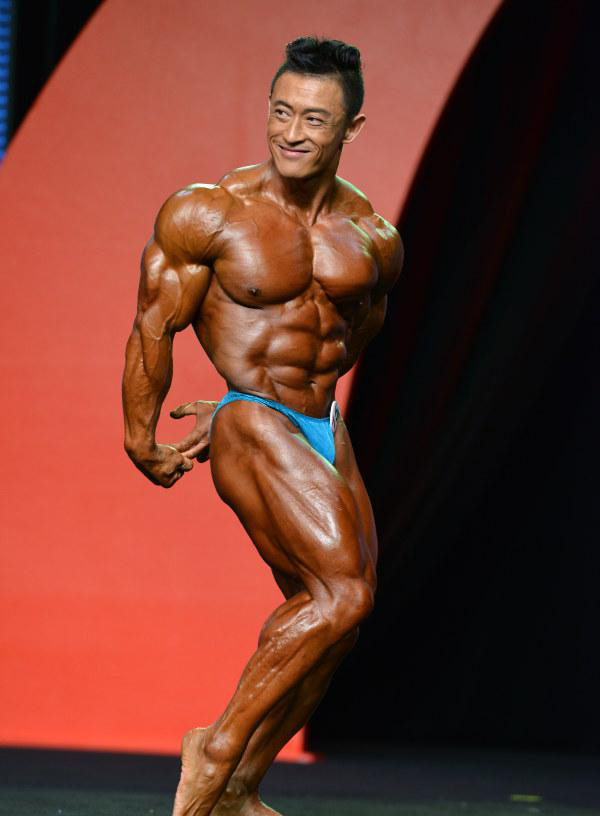 Ким Жун Хо, Kim Jun Ho на турнире Мистер Олимпия 2015