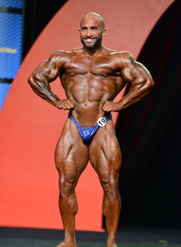 Марко Ривера, Marco Rivera на турнире Мистер Олимпия 2015