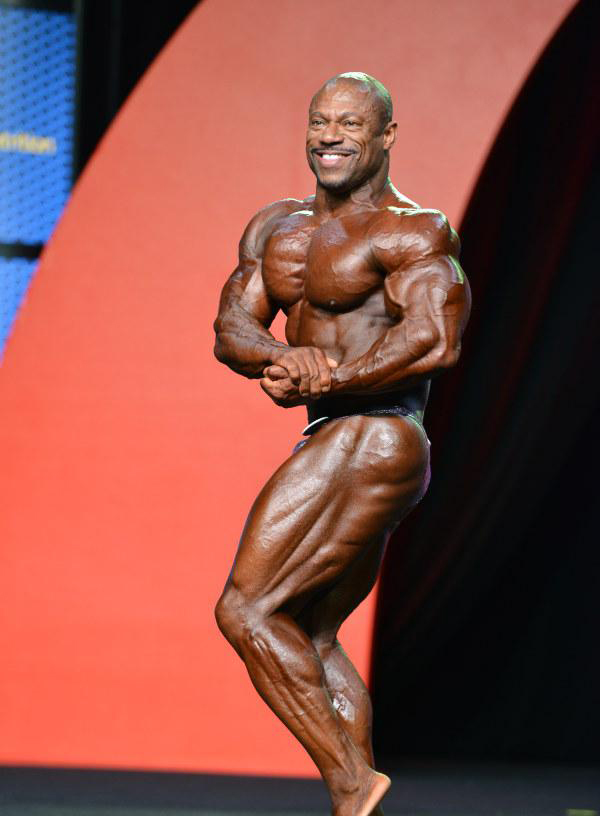 Ричард Трикки Джексон, Richard Tricky Jackson на турнире Мистер Олимпия 2015