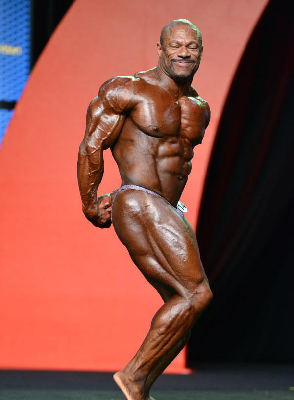 Ричард Трикки Джексон, Richard Tricky Jackson на турнире Мистер Олимпия 2015