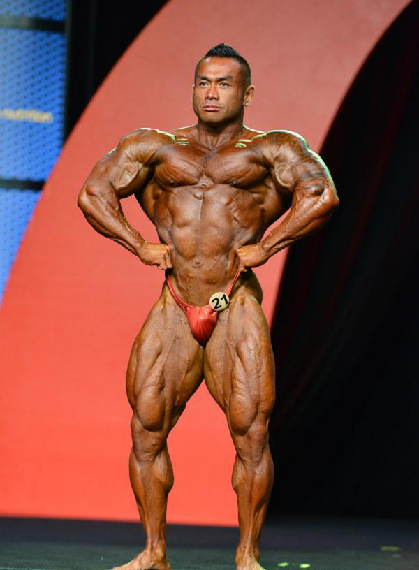 Хидетада Ямагиши, Hidetada Yamagishi на турнире Мистер Олимпия 2015