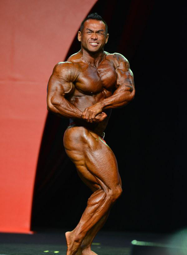 Хидетада Ямагиши, Hidetada Yamagishi на турнире Мистер Олимпия 2015