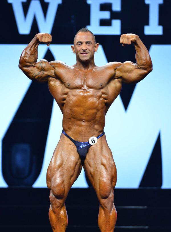 Гай Цистерино, Guy Cisternino на турнире Мистер Олимпия 2015