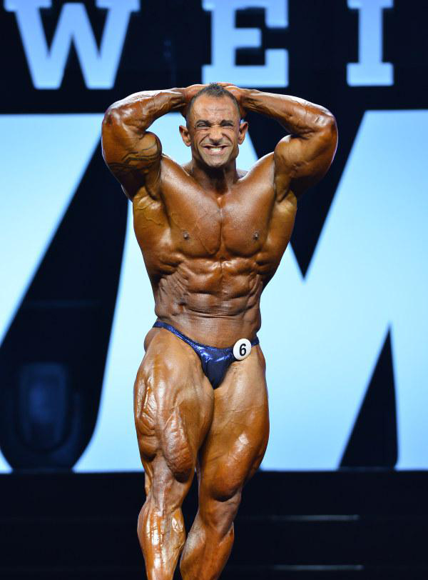 Гай Цистерино, Guy Cisternino на турнире Мистер Олимпия 2015