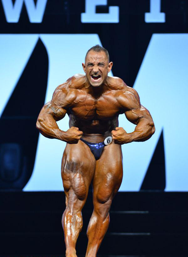 Гай Цистерино, Guy Cisternino на турнире Мистер Олимпия 2015