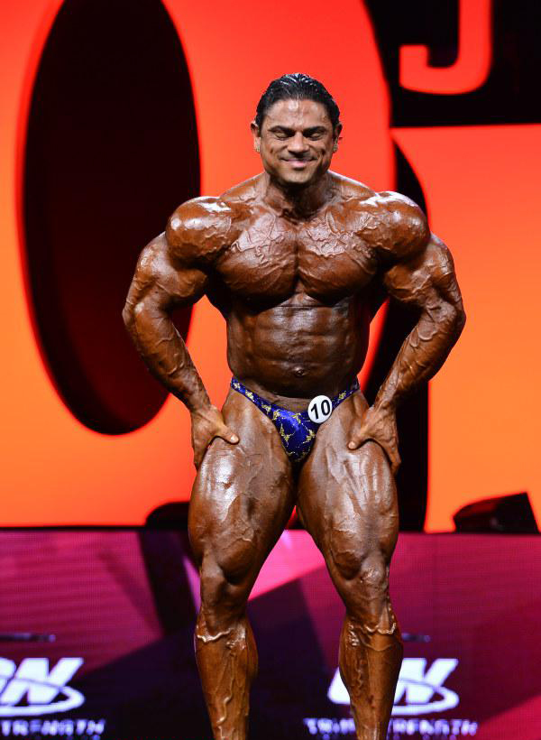 Добромир Делев, Dobromir Delev на турнире Мистер Олимпия 2015