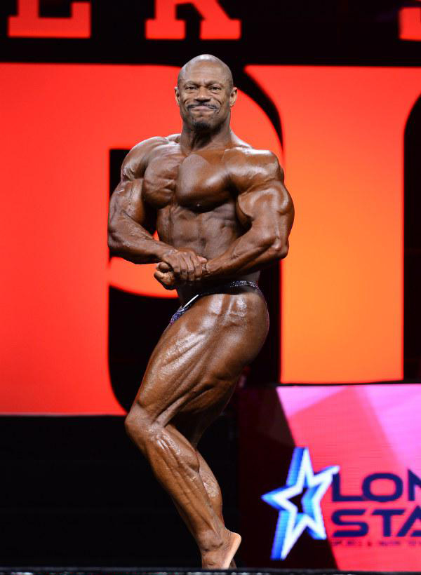 Ричард Трикки Джексон, Richard Tricky Jackson на турнире Мистер Олимпия 2015