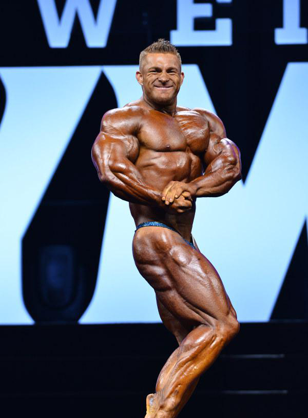 Джеймс Флекс Льюис, James Flex Lewis на турнире Мистер Олимпия 2015