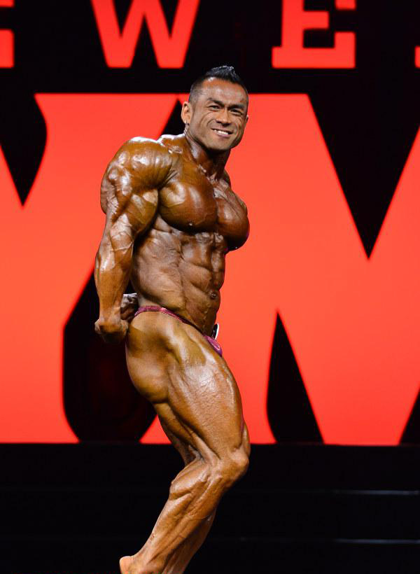 Хидетада Ямагиши, Hidetada Yamagishi на турнире Мистер Олимпия 2015