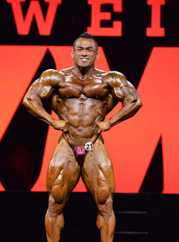 Хидетада Ямагиши, Hidetada Yamagishi на турнире Мистер Олимпия 2015