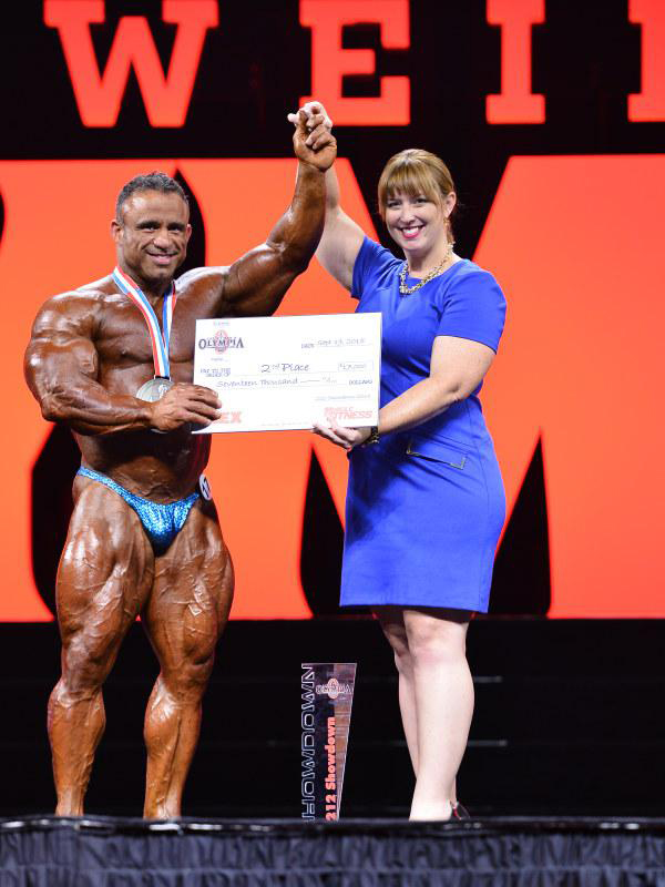 Хосе Реймонд, Jose Raymond на турнире Мистер Олимпия 2015