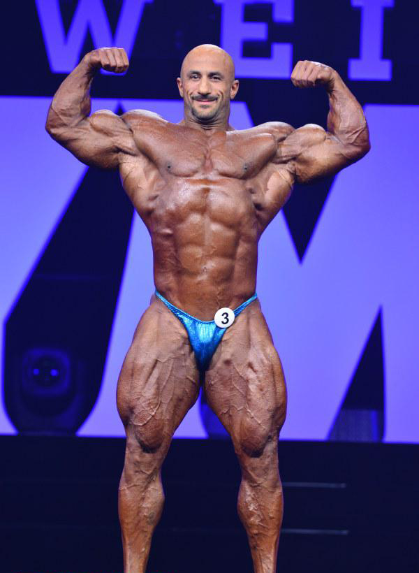 Мохаммед Баннут, Mohammad Bannout на турнире Мистер Олимпия 2015